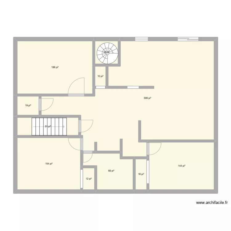 V CSC &Eacute;tudiant. Plan de 