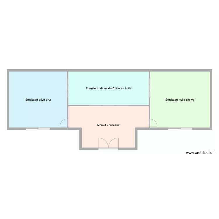 moulin. Plan de 