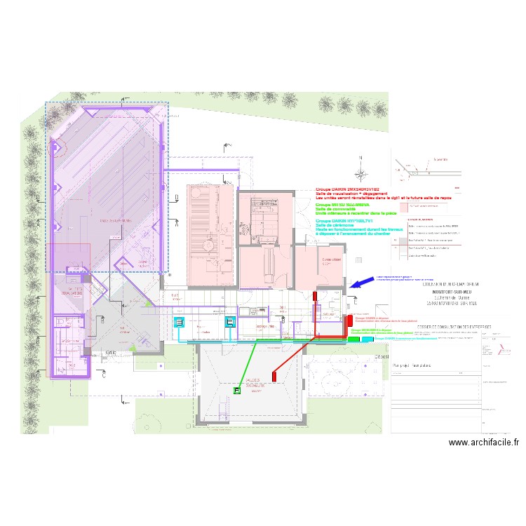 MONTFORT SUR MEU. Plan de 0 pièce et 0 m2
