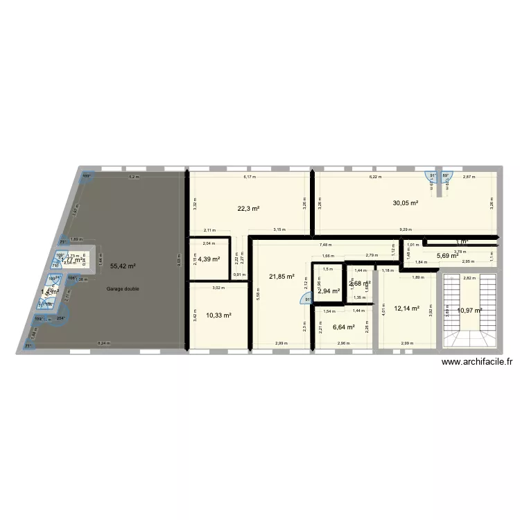 Rdc valmy sans parking v3. Plan de 