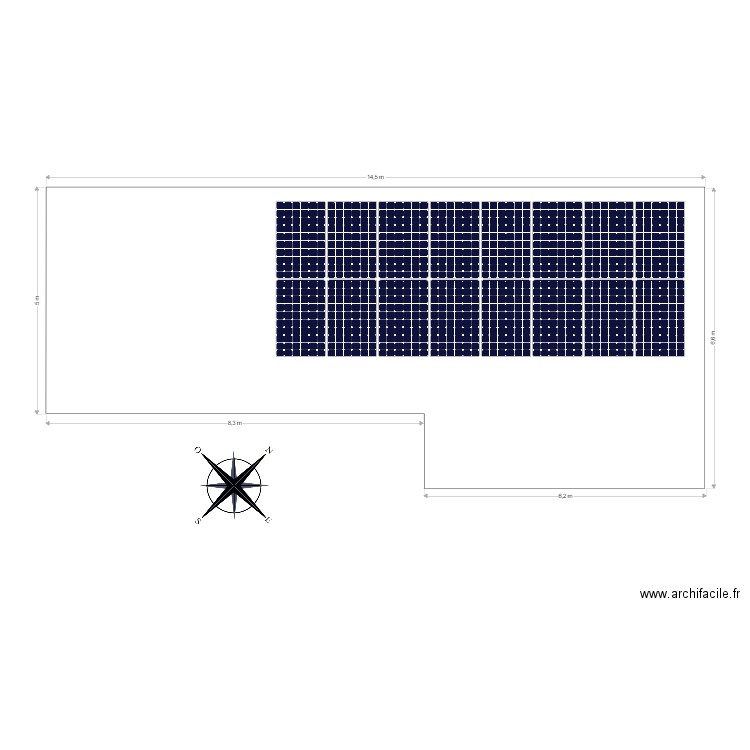 MAISON CHEVALLIER Hubert. Plan de 0 pièce et 0 m2