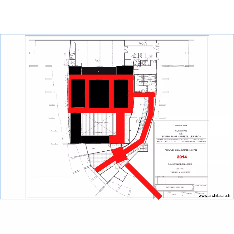 cbt moquette 2023. Plan de 