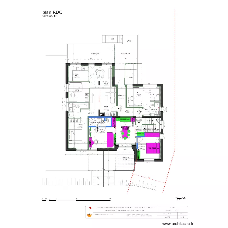 ALEXIS 22/05. Plan de 