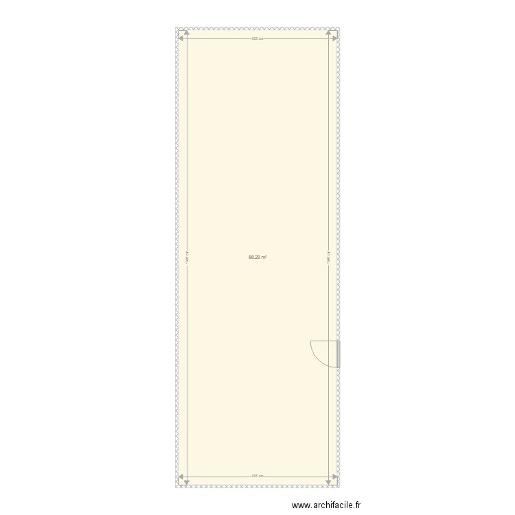 DOCTEUR CHARRIER. Plan de 1 pièce et 88 m2