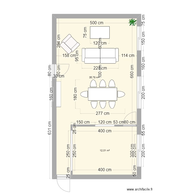 Cours audrey. Plan de 0 pièce et 0 m2