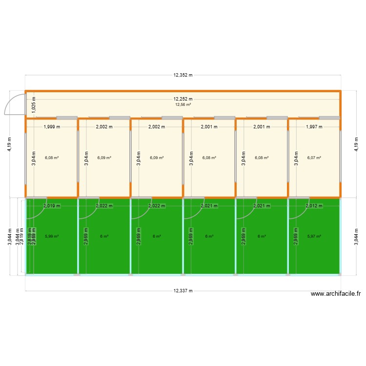 pension2. Plan de 0 pièce et 0 m2 pension2. Plan de 0 pièce et 0 m2
