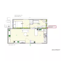 Bungalow avec chambre et sdb v2