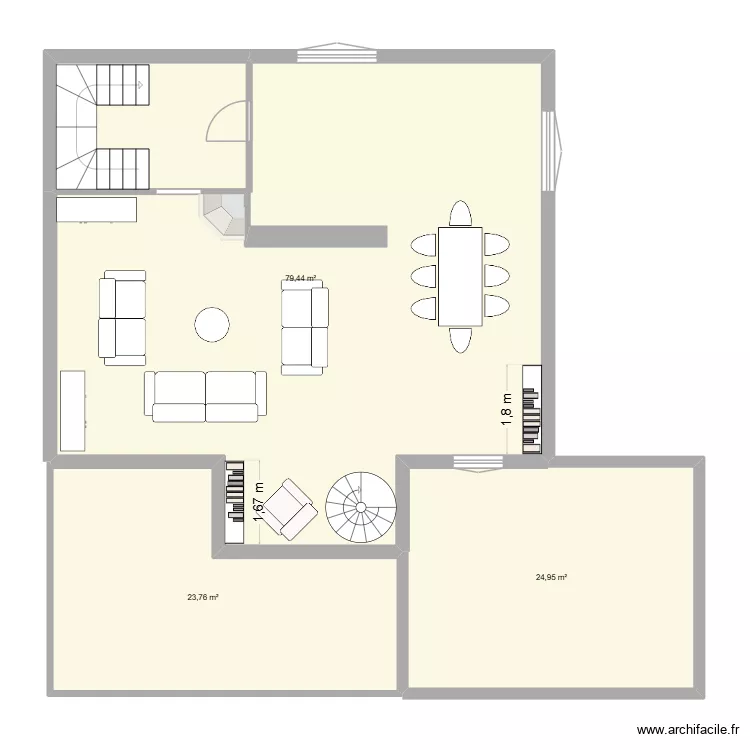 plan de base renovation base. Plan de 3 pièces et 128 m² plan de base renovation base. Plan de 3 pièces et 128 m²