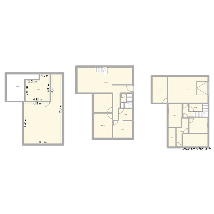 r&eacute;chy. Plan de 0 pièce et 0 m2
