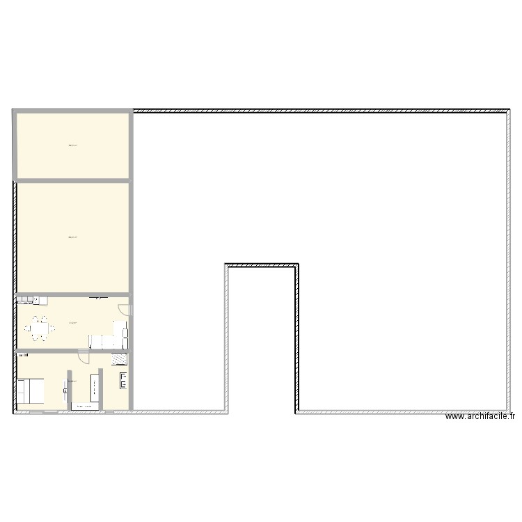 jade projet logement groupé. Plan de 4 pièces et 168 m2