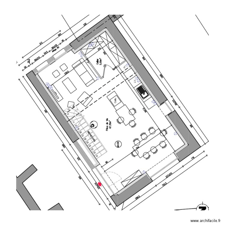 RDC Picard. Plan de 0 pièce et 0 m2
