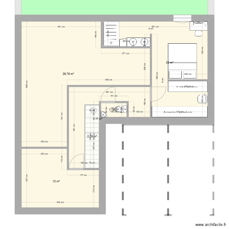 ChaLou_Nomain_Louis_v2b. Plan de 11 pièces et 236 m2