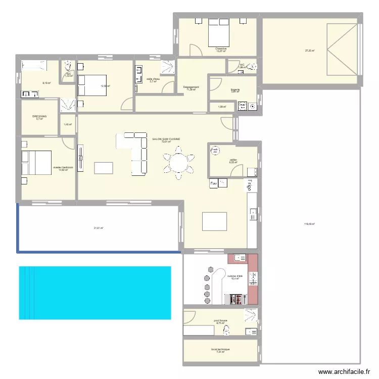 MIMIZAN BIS exterI. Plan de 