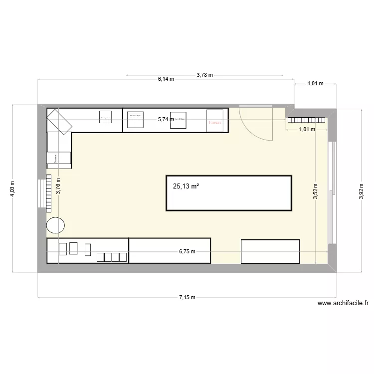 Plan Atelier Hautefage v1. Plan de Plan Atelier Hautefage v1. Plan de