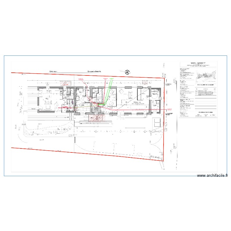 FOYER GUINEMER rdc RESEAU. Plan de 0 pièce et 0 m2