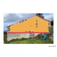 FACADE EST GRANGE CALCUL PENTES