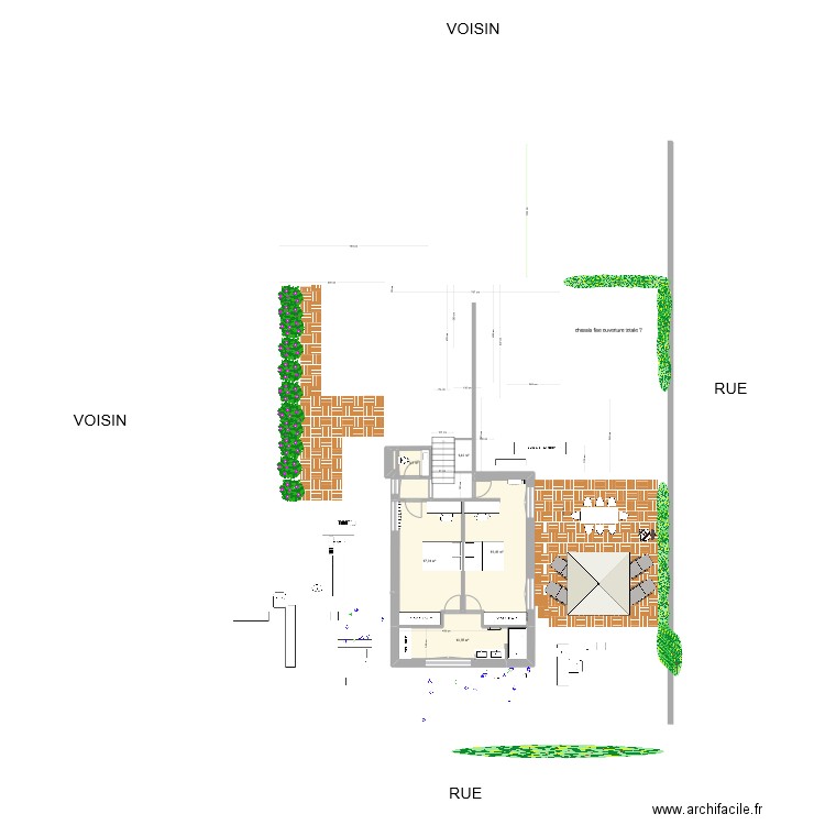Maison Hermanville NH version sans bureau 2. Plan de 12 pièces et 249 m2