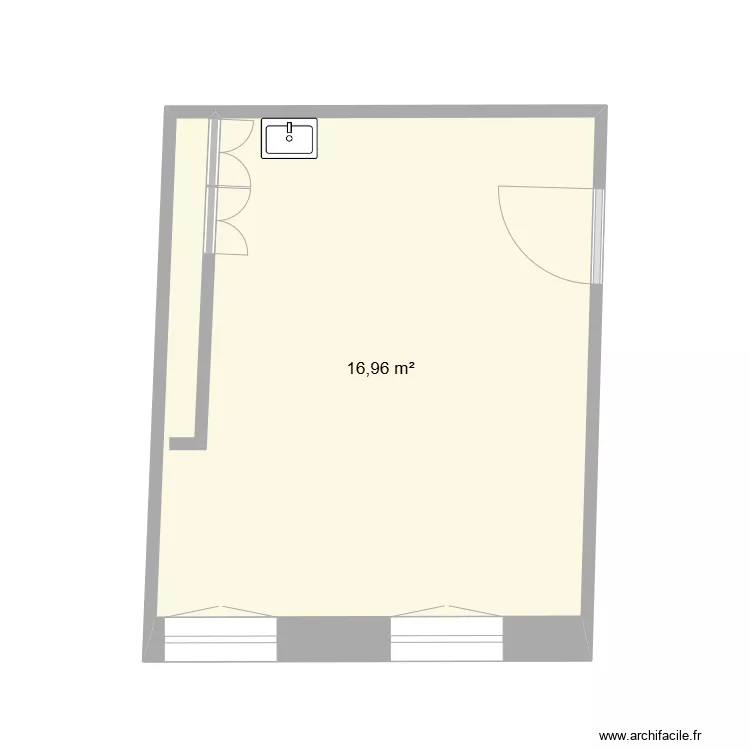 local noyon en etat. Plan de local noyon en etat. Plan de