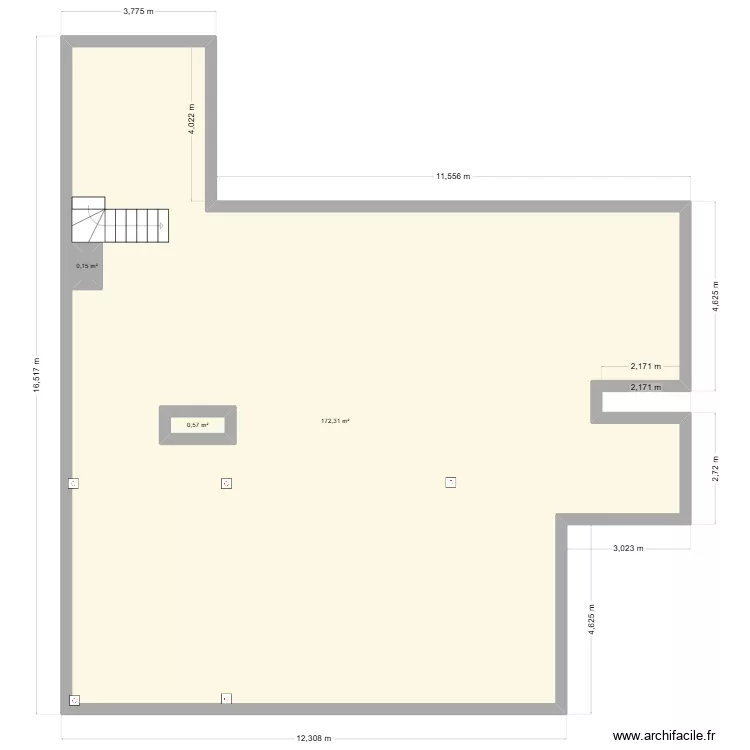 test commerce. Plan de 3 et 176 m² test commerce. Plan de 3 et 176 m²