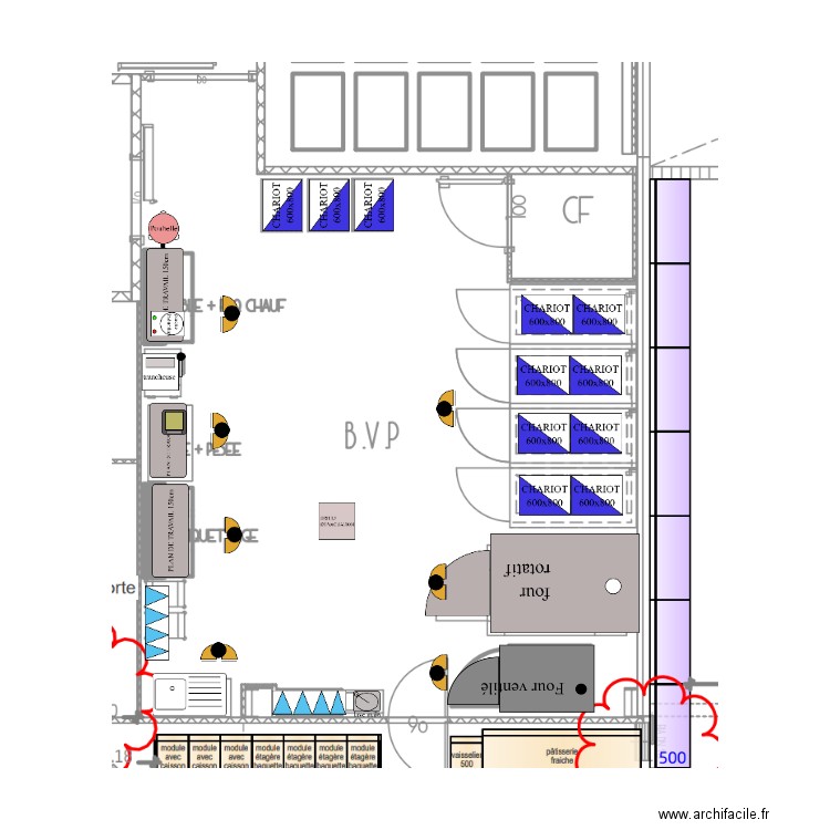 labo venarey. Plan de 0 pièce et 0 m2