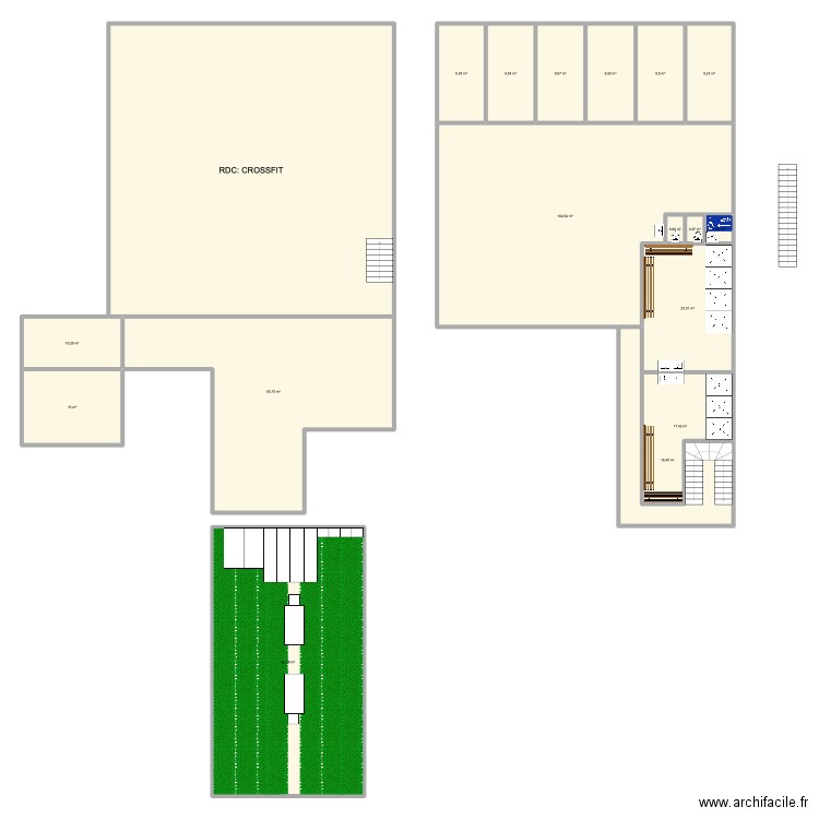 Magnum V3. Plan de 18 pièces et 565 m2