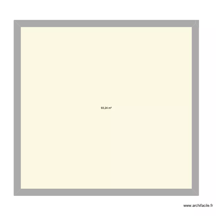 COMBLES. Plan de 1 et 93 m² COMBLES. Plan de 1 et 93 m²