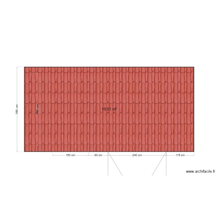 garage. Plan de 0 pièce et 0 m2
