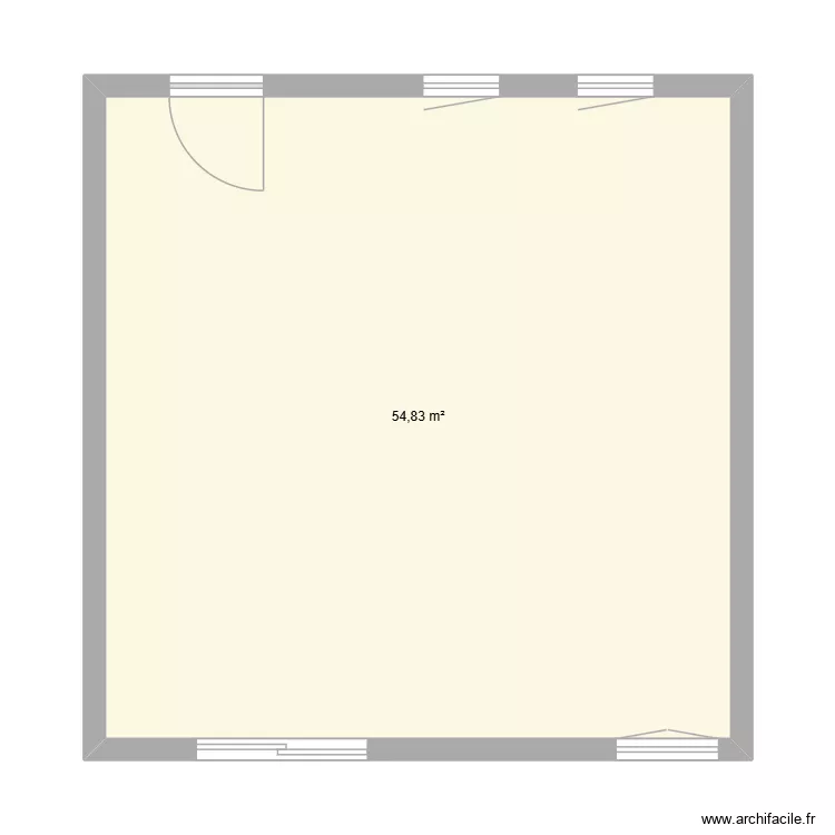plan logement. Plan de 1 Pièce et 55 m² plan logement. Plan de 1 Pièce et 55 m²