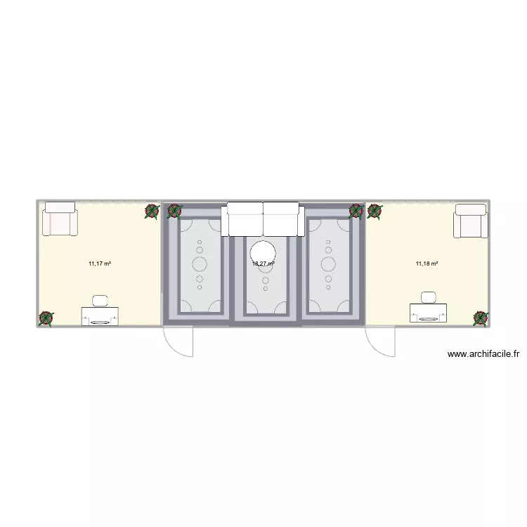 Loges + GreeRoom Fest. Plan de 