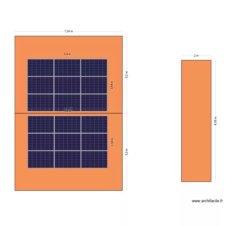 gueuroz gaspari. Plan de 