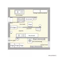 Plan de cuisine Jardins d'Arcadie