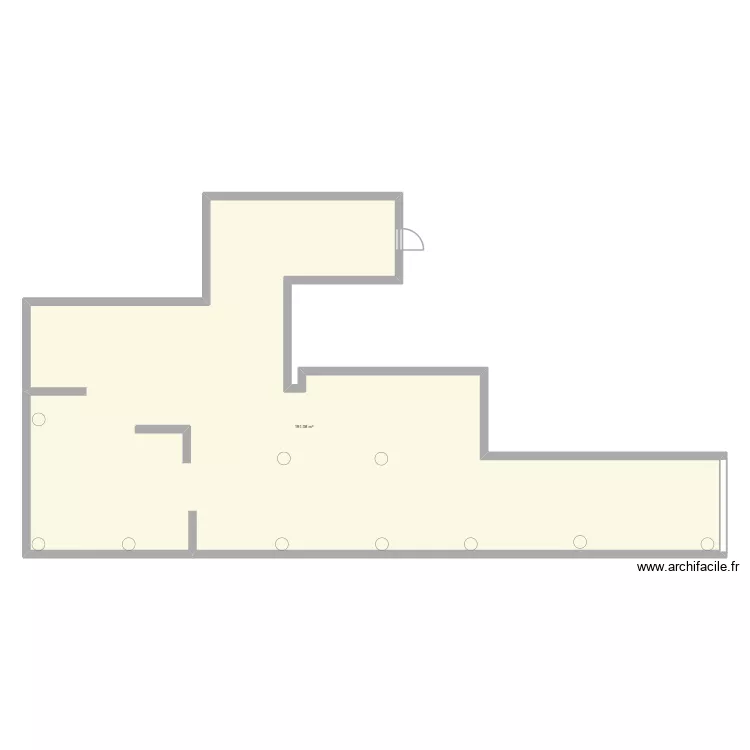 MARSEILLE. Plan de 1  et 191 m²