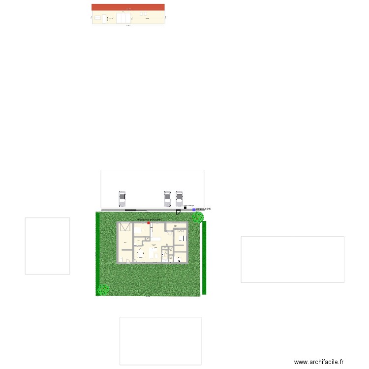 plan maison 4. Plan de 12 pièces et 162 m2