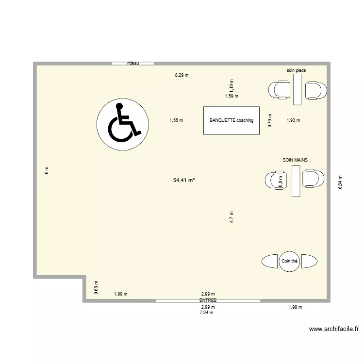 LAVANA AOSTIN. Plan de 