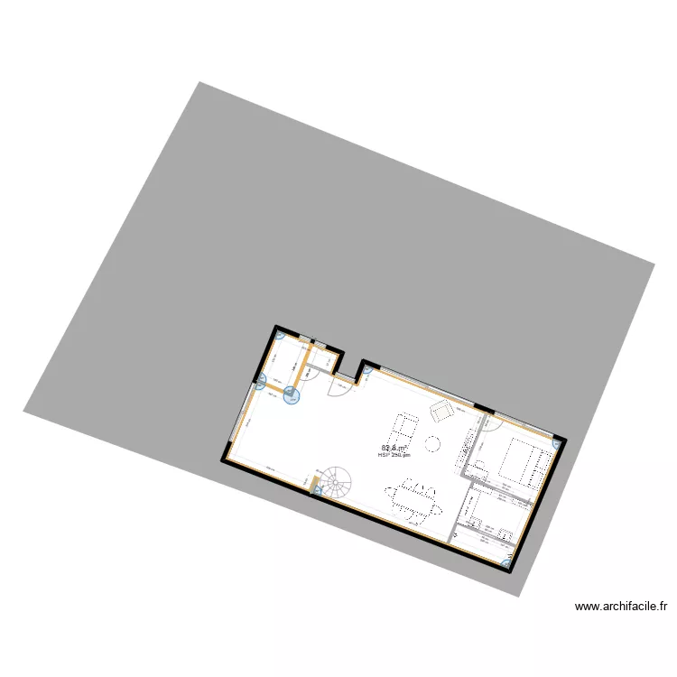 taussat. Plan de 