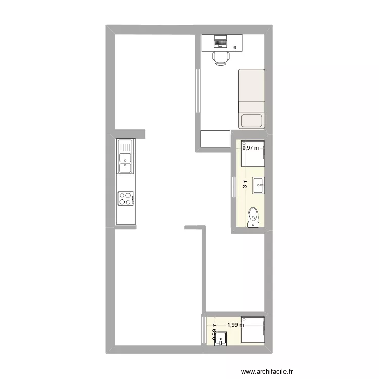 Zephyr 2. Plan de 2 et 5 m² Zephyr 2. Plan de 2 et 5 m²