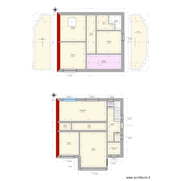 Ml24016674 CRISINEL. Plan de 17 pièces et 166 m2