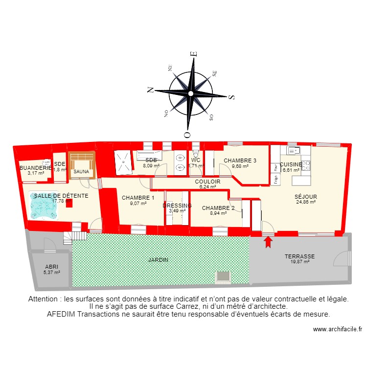 BI 22598 - . Plan de 0 pièce et 0 m2