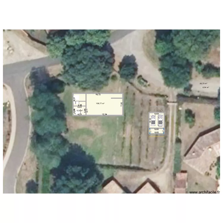 sme_1. Plan de 4  et 156 m²