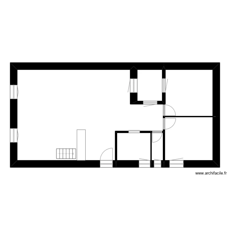 BERNAR. Plan de 13  et 180 m²