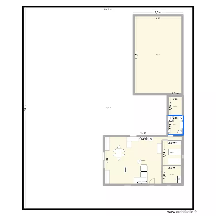maison2231. Plan de 