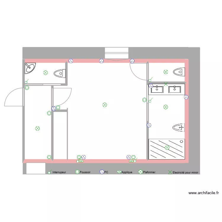 Suite Parentale Juin 26 Electricit&eacute;. Plan de 