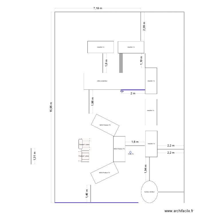 PLAN TV LA ROCHELLE. Plan de 0 pièce et 0 m2