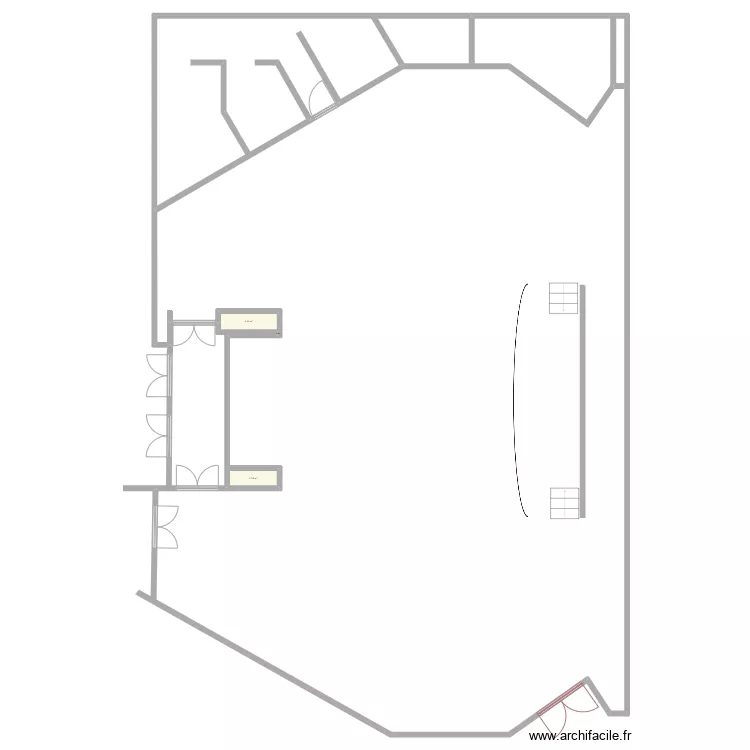 Auditorium. Plan de 