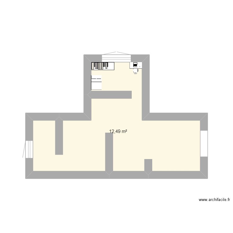 maison bioclimatique. Plan de 0 pièce et 0 m2
