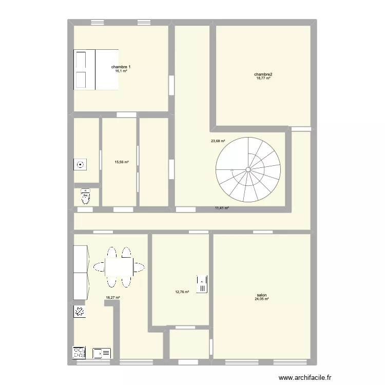 staff bastien. Plan de 