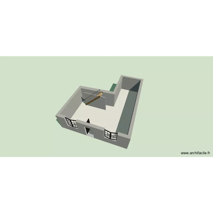 Maison maelly. Plan de 1 Pièce et 54 m² Maison maelly. Plan de 1 Pièce et 54 m²