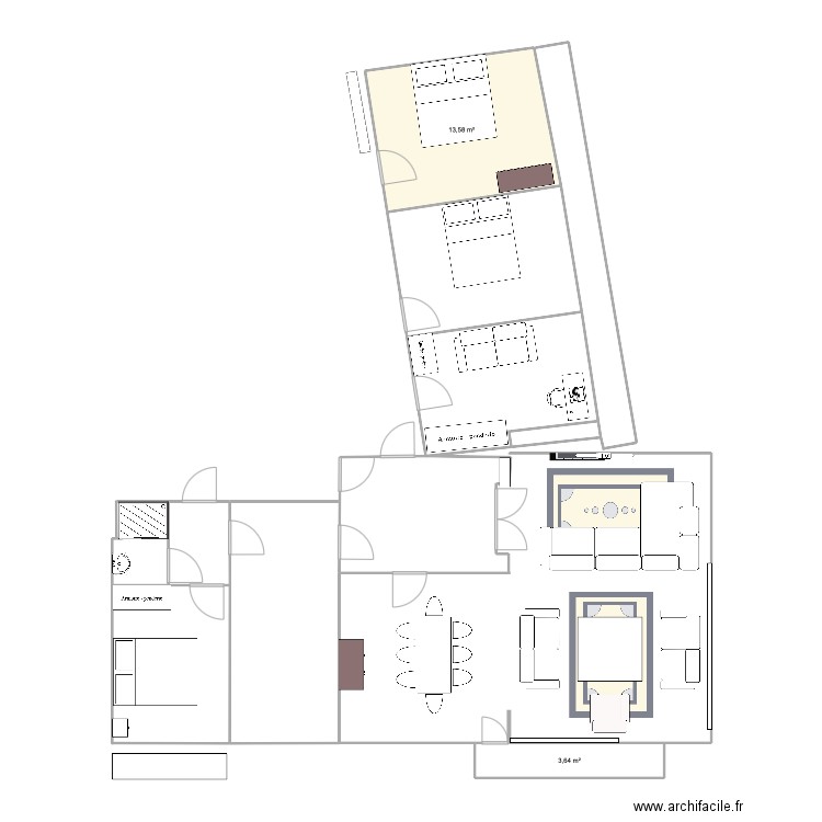 bosquet. Plan de 0 pièce et 0 m2