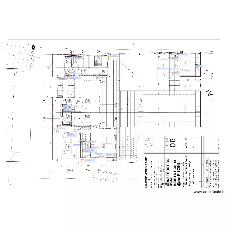 CANNONE RDC. Plan de 