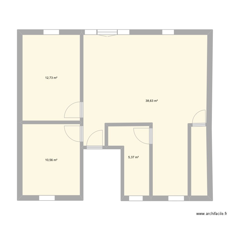Appartement 5 Beveren-Leie - Sint Jansstraat 80. Plan de 0 pièce et 0 m2